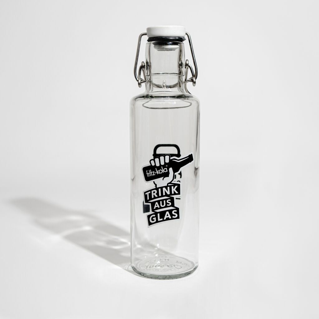 soulbottle 'trink aus glas'
