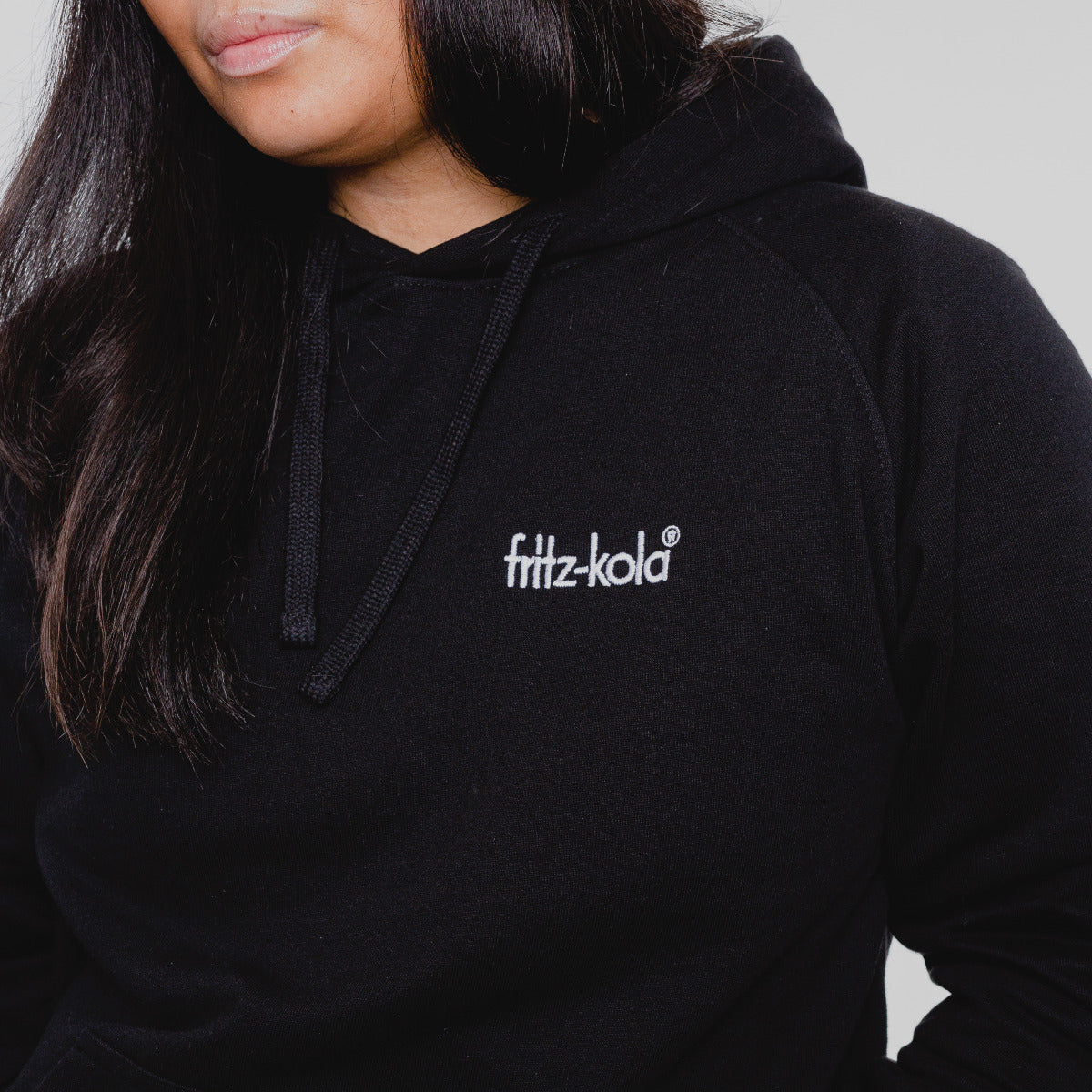 fritz-kola hoodie 'classic' mit stick