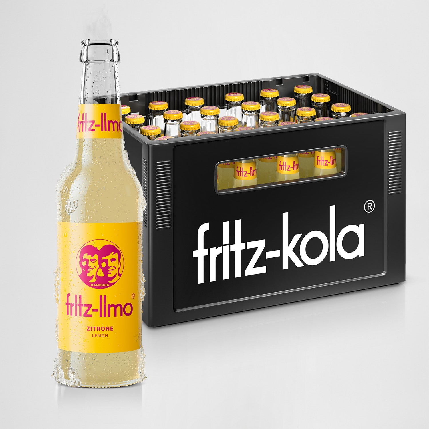 fritz-limo zitrone 0,33 l