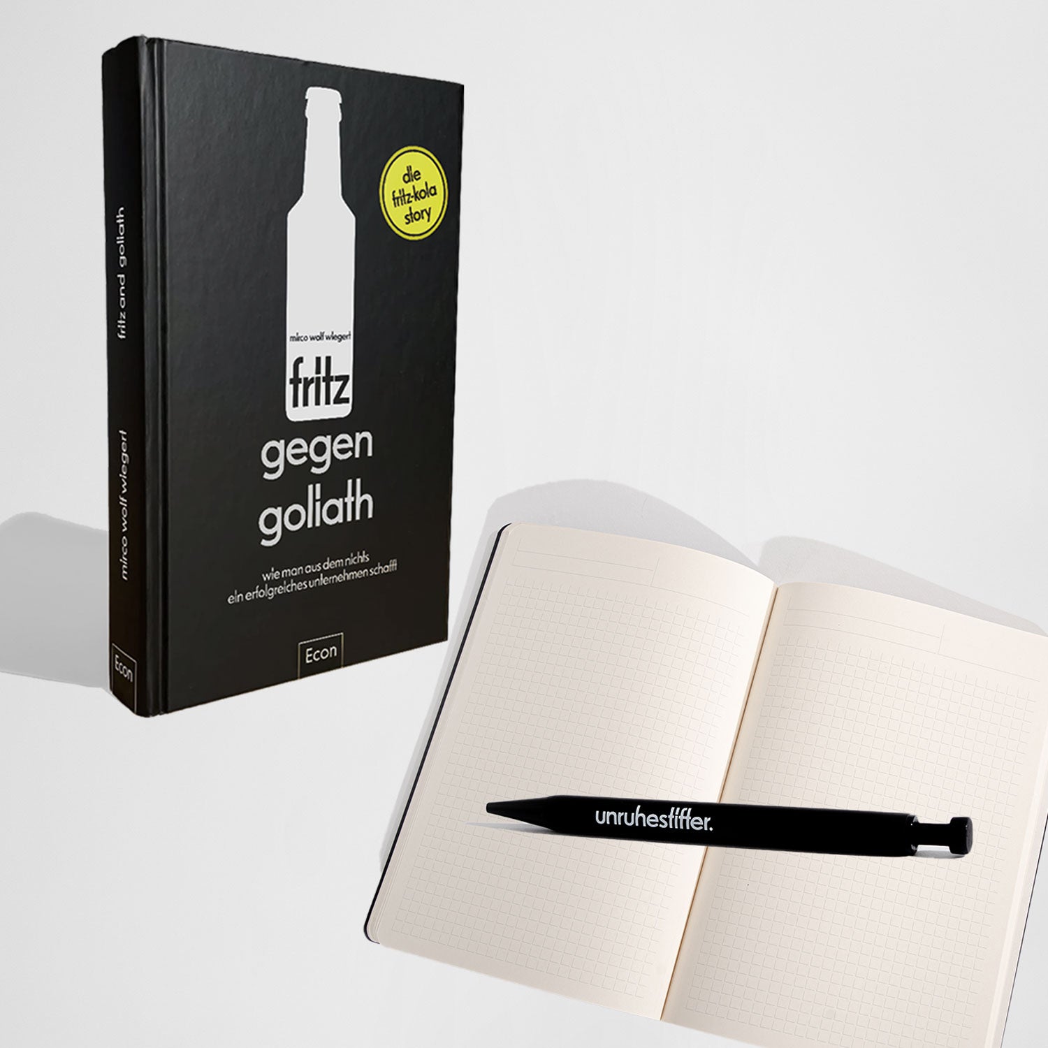 geschenk-set 'die gedanken sind fritz'