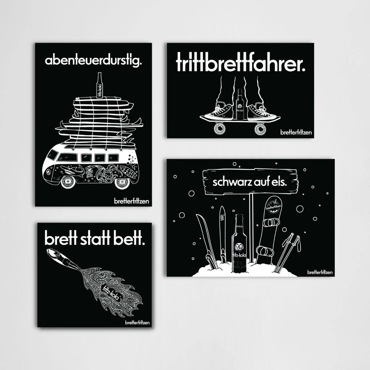 stickerset 'bretterfritzen'