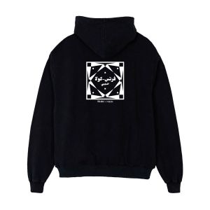 fritz-kola x Habibi hoodie oversized - schwarz